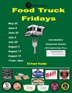 Food Truck Friday’s Returns to Lincolnshire