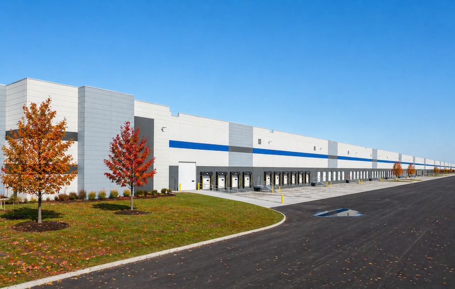 Industrial Space In The Fall In Chicago