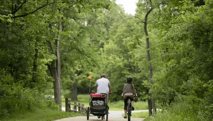 Salt Creek Greenway Trail Elk Grove Village