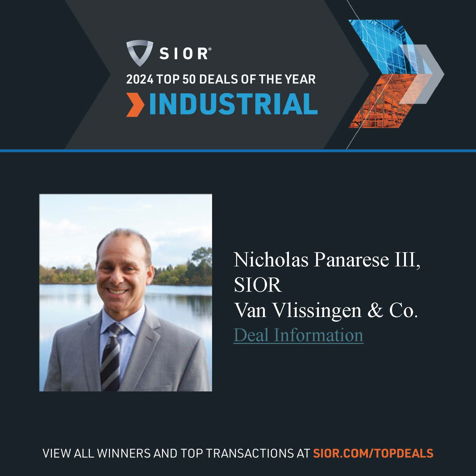 2024 top industrial space deal SIOR