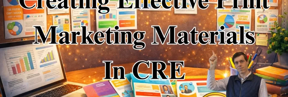 Creating Effective Print Marketing Commercial Real Estate