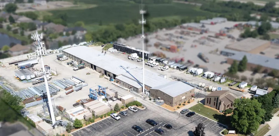 Industrial Outdoor Storage Chicago & Elk Grove