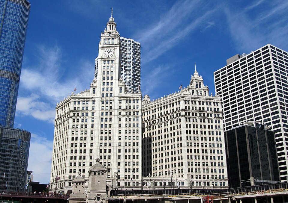 Chicago Commercial Real Estate Agents Van Vlissingen and Co. Brokered & Developed The Wrigley Building